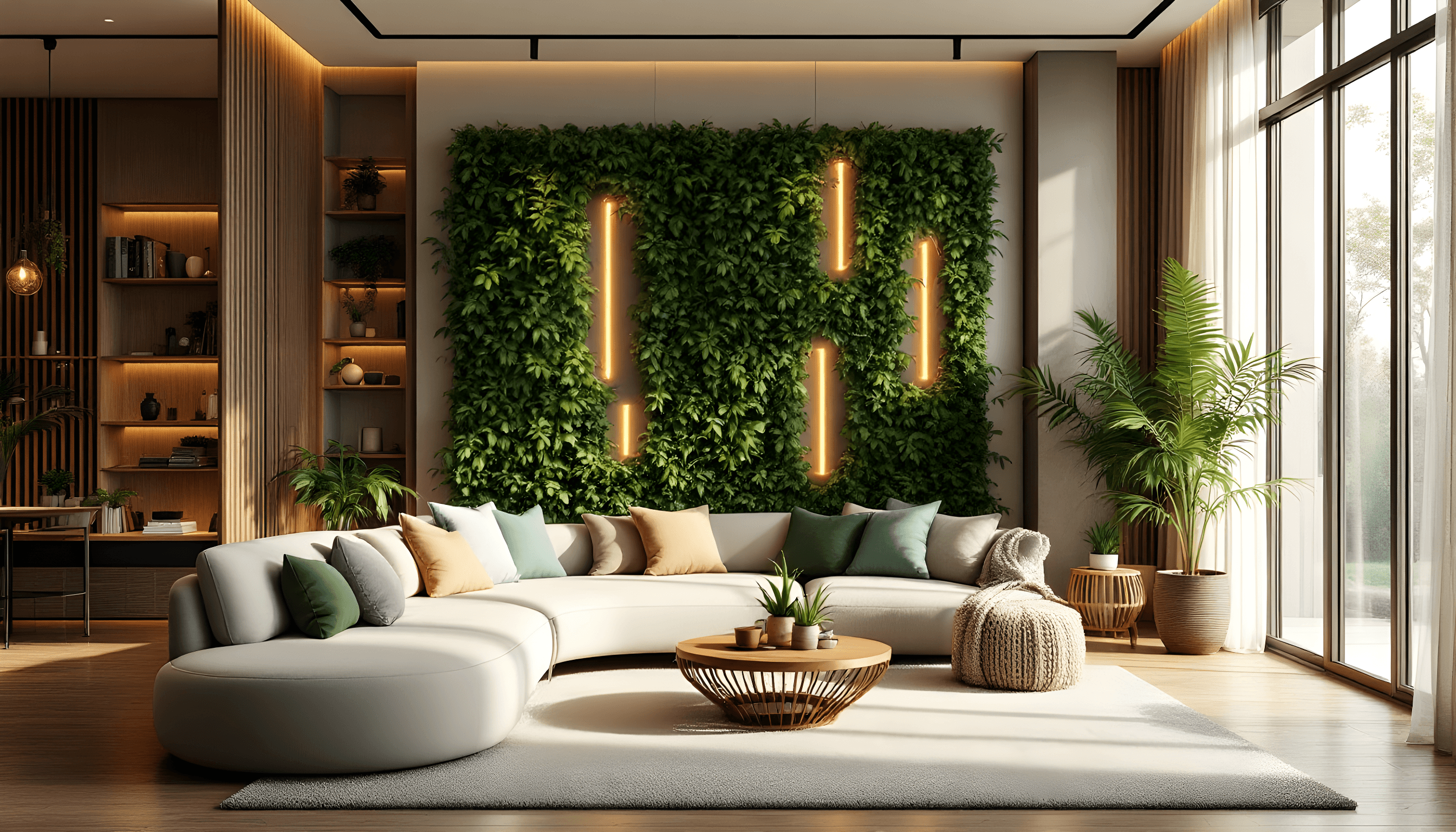 Natural light in interior